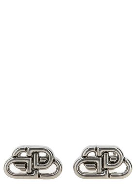 BALENCIAGA 女士耳饰 594709TZRLS0668 CO 灰色 Brass earrings