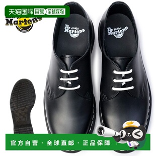 日本直邮Dr.Martens 鞋 1461WS 白色贴边 3 孔白色缝线 1461Z 247