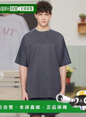 1h可退 香港直邮潮奢 Y-3 男士 黑色 Mesh Stripes T 恤 JL8312