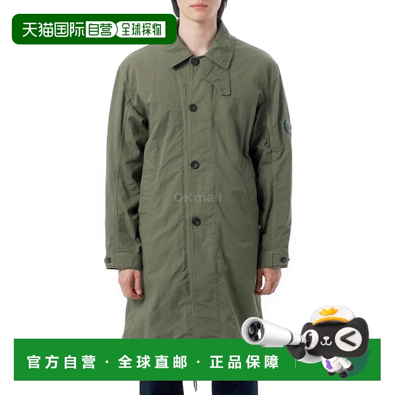 韩国直邮CP COMPANY 斜纹长外套 (19CMOW096A 110305G 652) 夹克