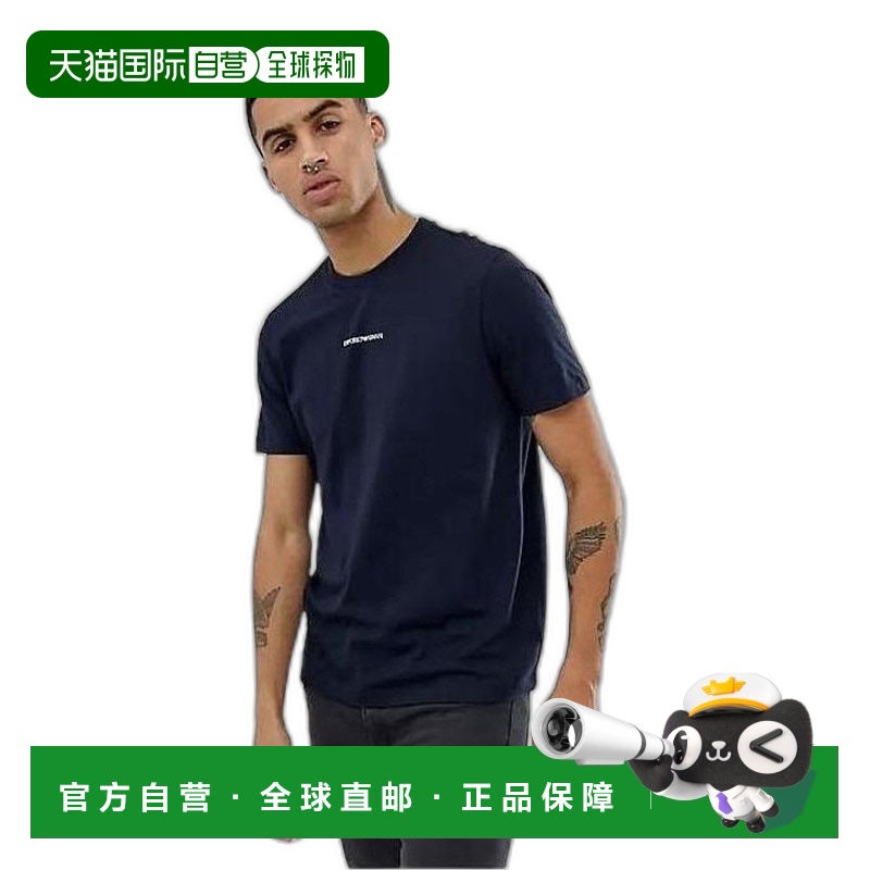 1h可退 香港直邮EMPORIO ARMANI 男士T恤 3G1T781J00Z0922短袖