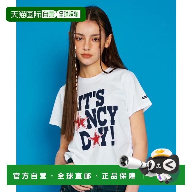 韩国直邮NASTY FANCY CLUB街头辣妹潮牌酷帅休闲时尚新款T恤F5
