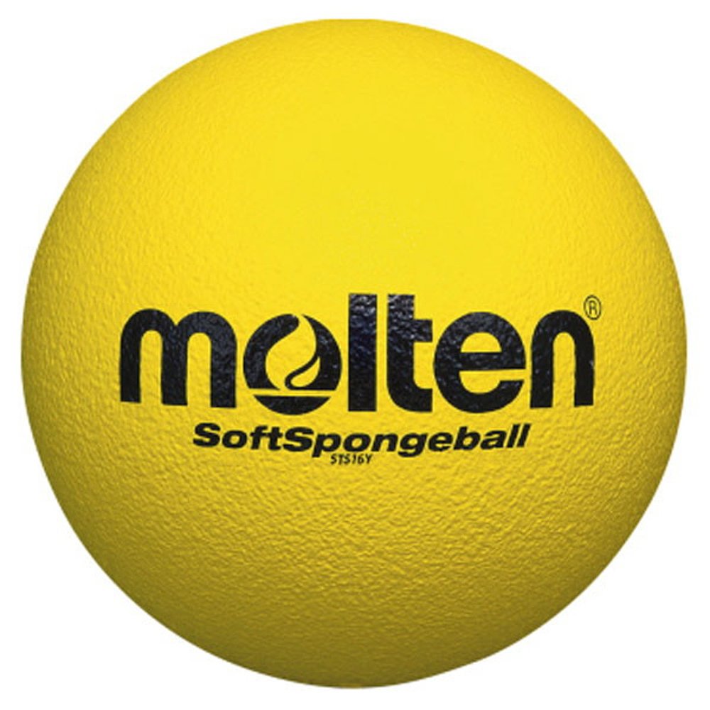 日本直邮Molten 软海绵球黄色狩猎道奇球 STS16Y