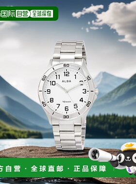 【日本直邮】[精工手表]手表奥尔巴运动日常生活防水AQPK409男士