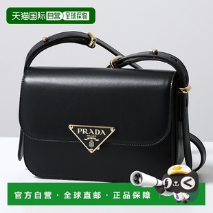 1BD375 OTO ASK 日本直邮PRADA Logo 单肩包 女士三角形 皮 Prada