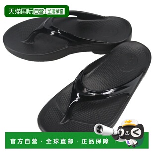 日本直邮OOFOS 女士 Oolala 凉鞋黑色2000070050182