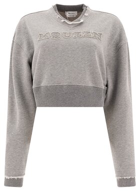ALEXANDER MCQUEEN 女士卫衣 815584QLAD81015 SS2025