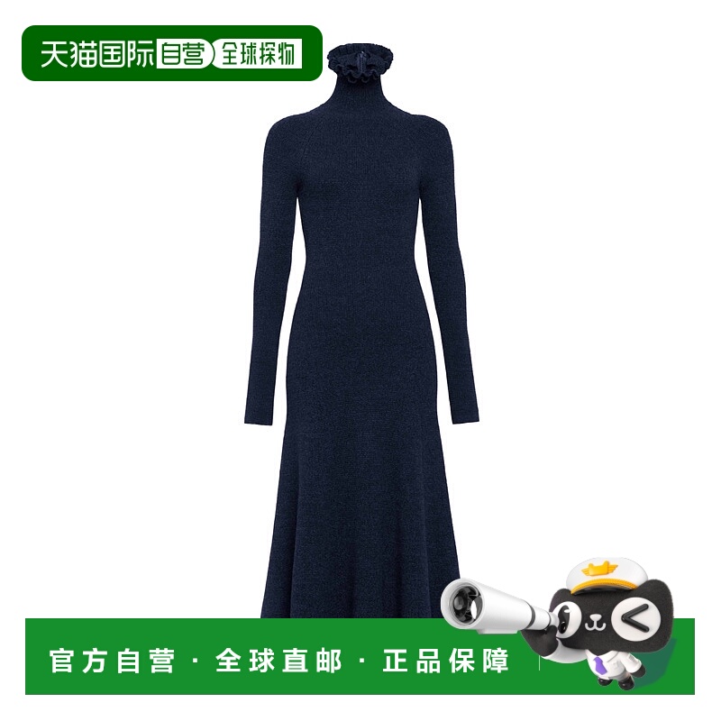 香港直邮Alaia 长袖连衣裙 AA9R2779K096B