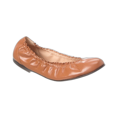 自营 French Sole Cecila 真皮平底鞋 - 棕色 单鞋美国直发奥莱