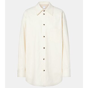 Bottega 亚麻棉质衬衫 Veneta 女士 000973 葆蝶家 潮奢