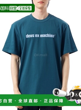 韩国直邮DEUS 屏幕 T 恤 (DMP251983B-LGB) 短袖/无袖