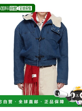 香港直邮JACQUEMUS 男士夹克 25HOUM00133AD000 AW2025 蓝色外套