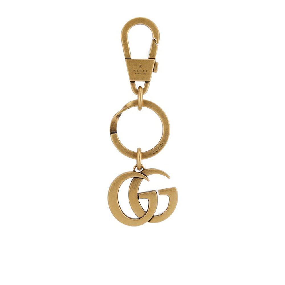 GUCCI 男士钥匙扣 817379J160T8233 SS2025 花色 双G钥匙链