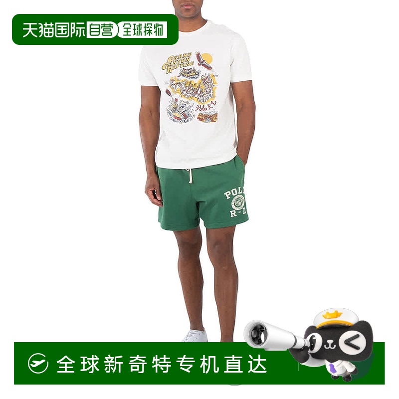 自营 Polo Ralph Lauren Grand Canyon图案经典修身T恤-白色 【美