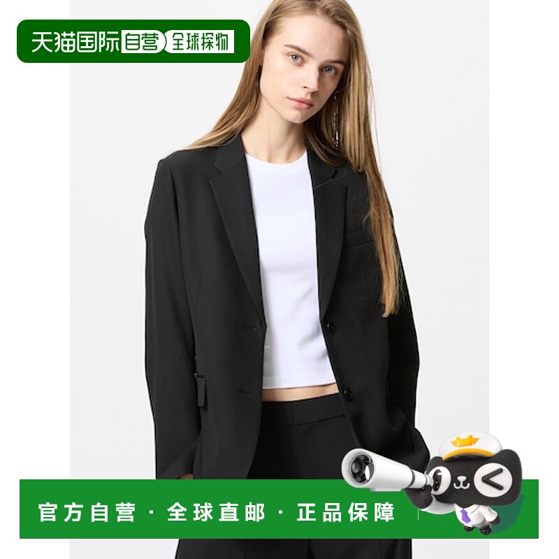 日潮跑腿UNIQLO优衣库款女装西装正装宽松通勤休闲外套474562新款