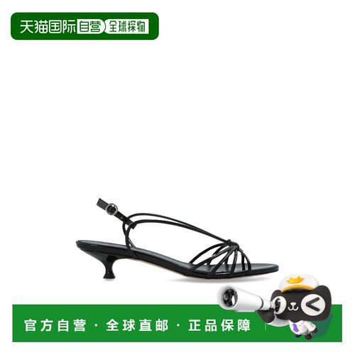 1h可退 香港直邮AEYDE 女士凉鞋 AMARAPATENTCALFLEATHERBLACK CO