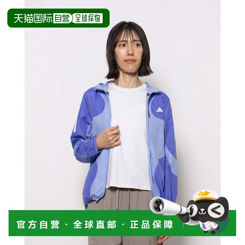 日本直邮adidas 运动外套 蓝色 Spark/半钴蓝