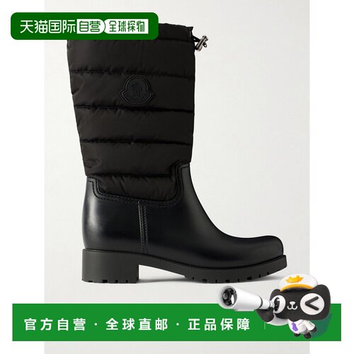 香港直邮Moncler盟可睐Ginette女士雨靴中筒靴