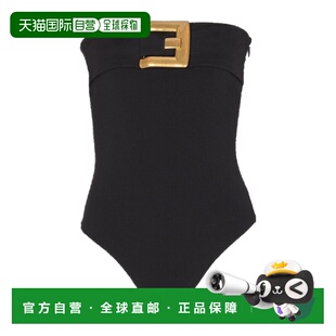 香港直邮BALMAIN 女士连体裤 GF1BA285JL050PA SS2026 黑色 Bodys