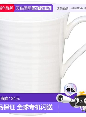 【日本直邮】Noritake 马克杯 康吉特 白色 315 毫升 厨房手柄
