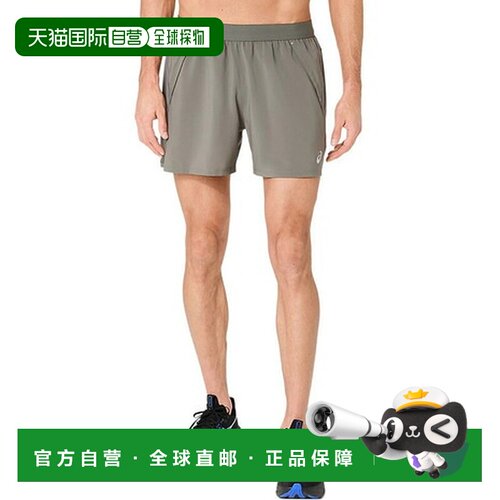 日本直邮ASICS（亚瑟士）男士公路跑步5英寸短裤 2011D247.021