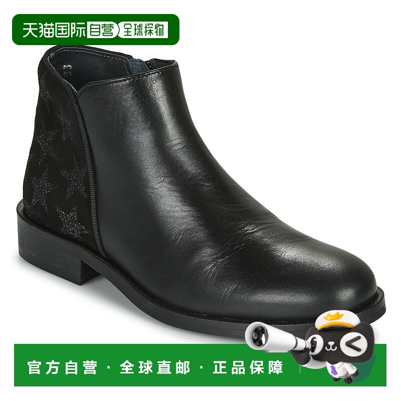 欧洲直邮Little Mary 女孩 CAMERON 靴子 黑色