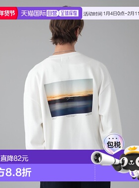 1h可退 日本直邮BROWNY 男女同款 长袖印花连帽卫衣 BR25AW11M000