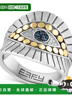 1h可退 【美国直邮】EFFY 系列|EFFY® 多色钻石邪眼戒指（1/10 克