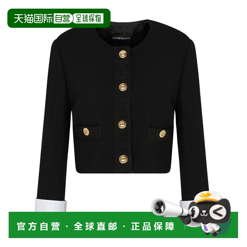 1h可退 香港直邮EMPORIO ARMANI 女士外套 EW002887TE17226UC001