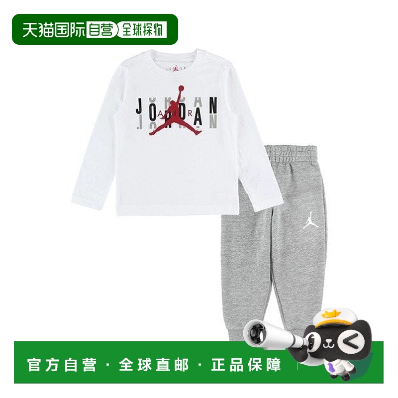 日本直邮JORDAN JDB HIGH BRAND SCRAMBLE LS T恤套装[适合90 - 1