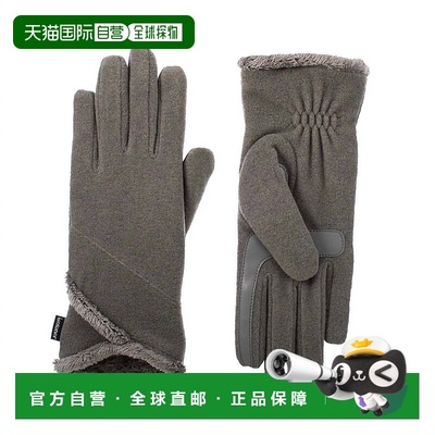 自营isotonerWomen's Smartdri Fleece Gloves With Overlap Wris
