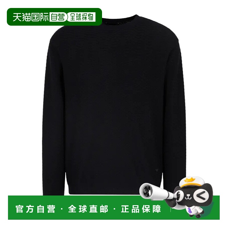香港直邮Emporio Armani 羊毛提花套头针织毛衣 EM000864AF13893F