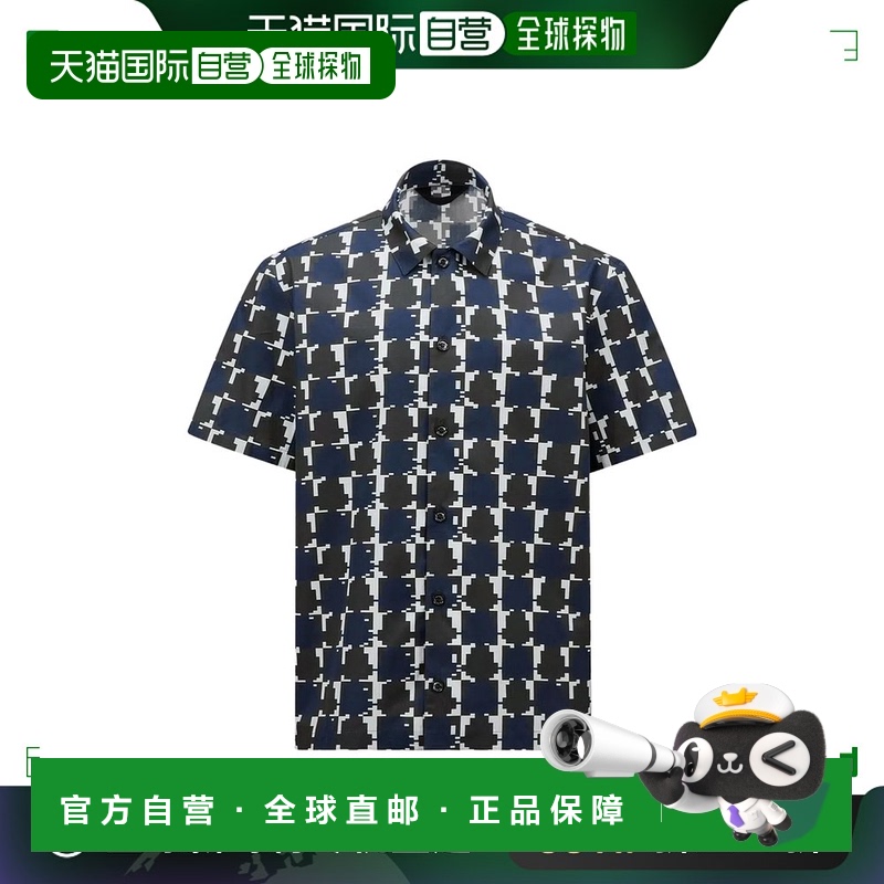 1h可退 香港直邮MONCLER 男士衬衫 J20912F00007597YJS90 AW2024