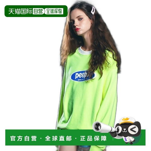 韩国直邮PEEPS 女士女士卫衣/绒衫basiclogo MTM