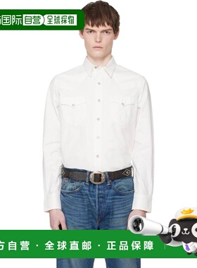 香港直邮ralph lauren rrl 拉夫 劳伦RRL 男士 白色 Slim Fit Pop
