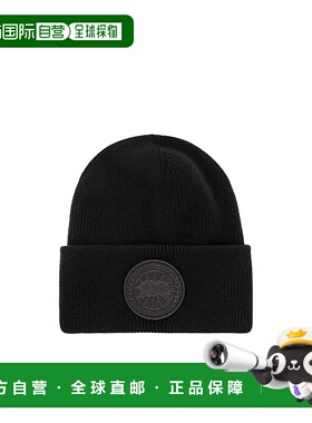 【99新未使用】香港直邮Canada Goose 徽标帽子 6936M针织帽