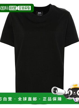 香港直邮A.P.C. 女士T恤 COHBWM26392LZZ AW2024 黑色