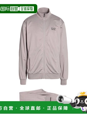 1h可退 香港直邮潮奢 Ea7 男士 Outfit 运动运动装 grey灰色 舒适