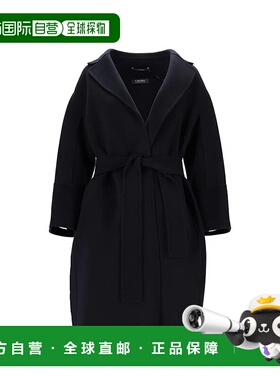 香港直邮S MAX MARA 女士外套 2529016071600ARONA012BLUNOTTE