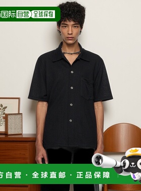 香港直邮Our Legacy 男士 黑色 Box 衬衫 M2202BB