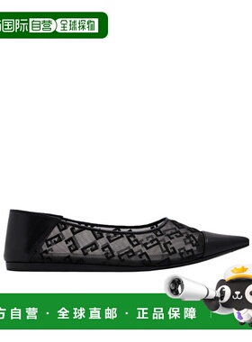 香港直邮GIVENCHY 女士休闲鞋 BE500TE2BR001 SS2025 黑色 尖头芭