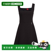 香港直邮潮奢 black黑色 boss 女士 1h可退 连衣裙 雨果 短款 舒适