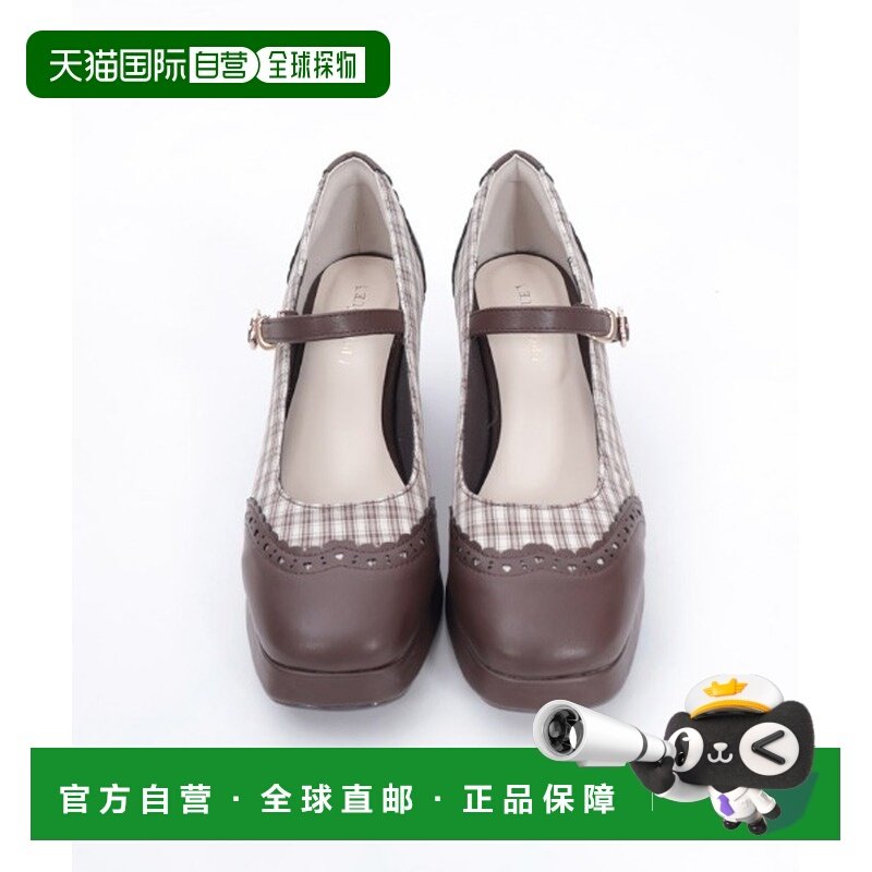 1h可退 日本直邮axes femme POETIQUE 女装 革面拼接剪裁浅口单鞋,女鞋,浅口单鞋,淘宝优惠券,粉丝福利购,淘宝优惠卷