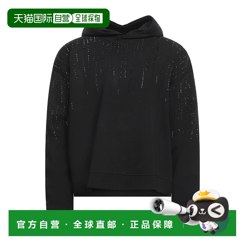 1h可退 香港直邮Dsquared2 二次方 男士 连帽运动衫 black黑色 舒