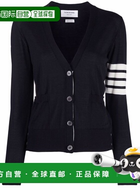 1h可退 香港直邮潮奢 Thom Browne 汤姆 布朗 女士 4-Bar 开衫 FK