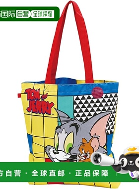 【日本直邮】Skater斯凯达 帆布手提袋 汤姆&杰瑞 TOON ZCTB1-A