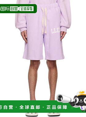 1h可退 香港直邮潮奢 Recto 男士 独家发售紫色 Training 短裤 RC