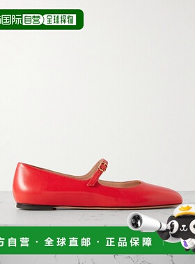 1h可退 香港直邮Bally 巴利 女士 Banya 皮质玛丽珍芭蕾舞鞋 WA05