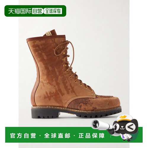 香港直邮Visvim维斯维木Hi-Folk Scout男士靴子