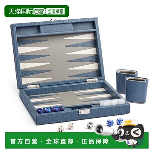 男女通用蓝色牛皮 迪奥 木材小号皮革西 欧洲直邮Dior 自营1h可退